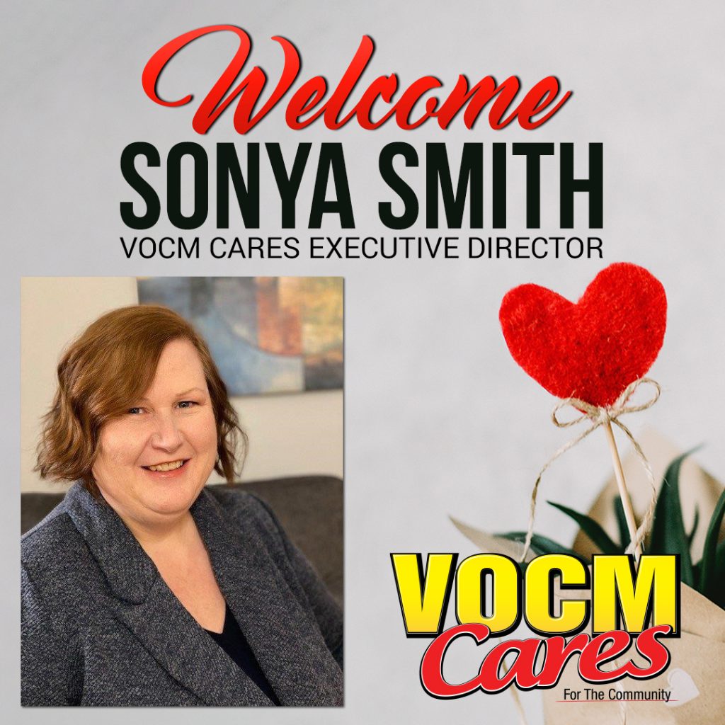 Welcome Sonya Smith, VOCM Cares Executive Director